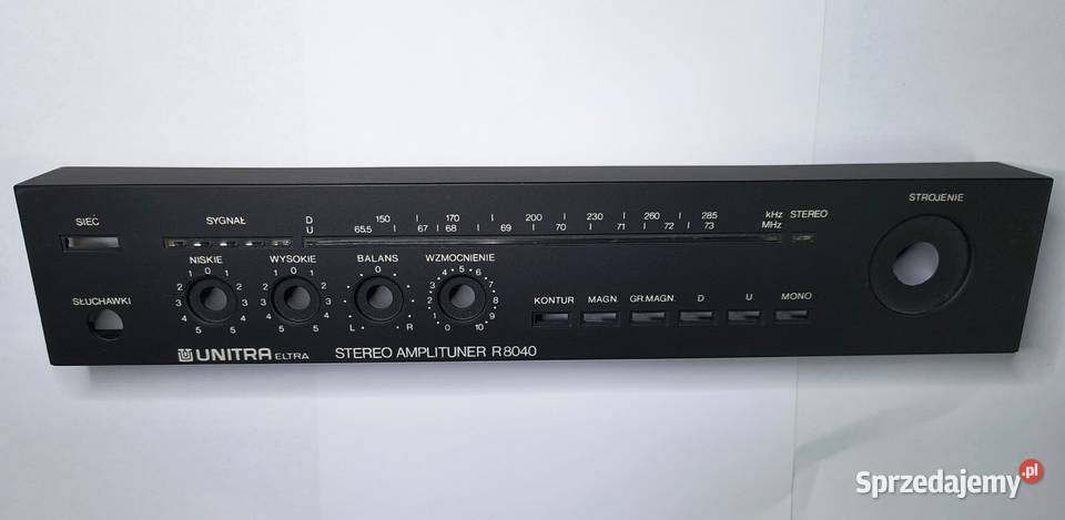 Front amplitunera R8040 Unitra ELTRA nowy Części i akcesoria Gdańsk