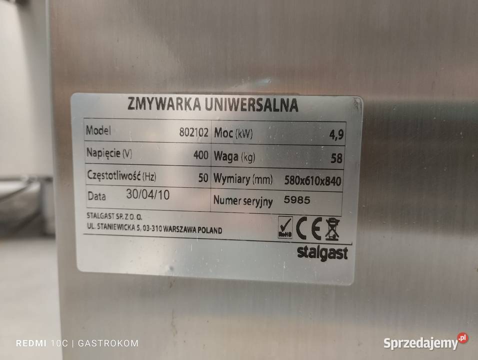 Zmywarka uniwersalna Silanos 802102 400V 2 doz Biznes i Przemysł Wrocław