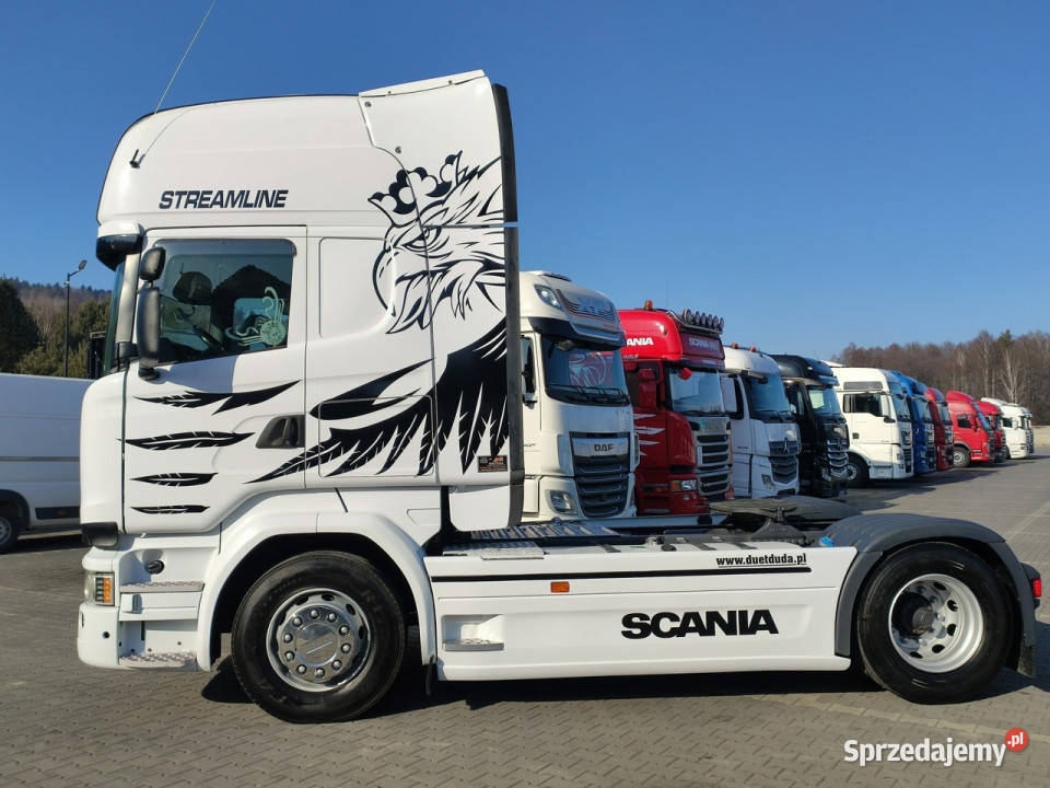 Scania R 450 Topline E6 4x2 Retarder Klima 450KM świętokrzyskie Widełki