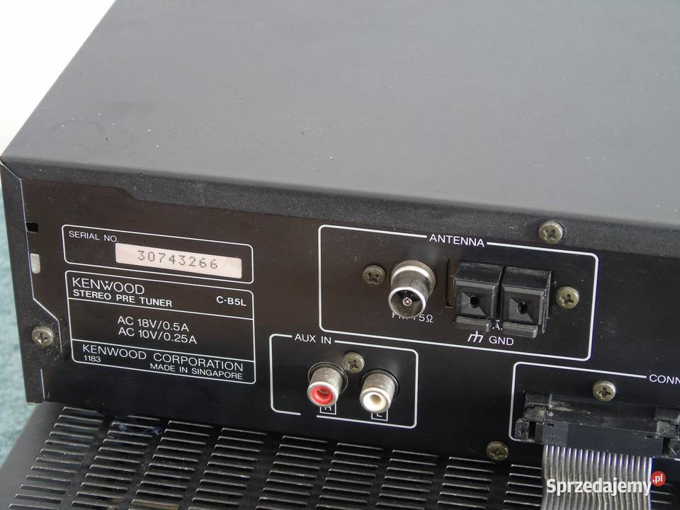 Wzmacniacz radio i korektor graficzny Kenwoo Wieże i miniwieże podkarpackie Jasło sprzedam