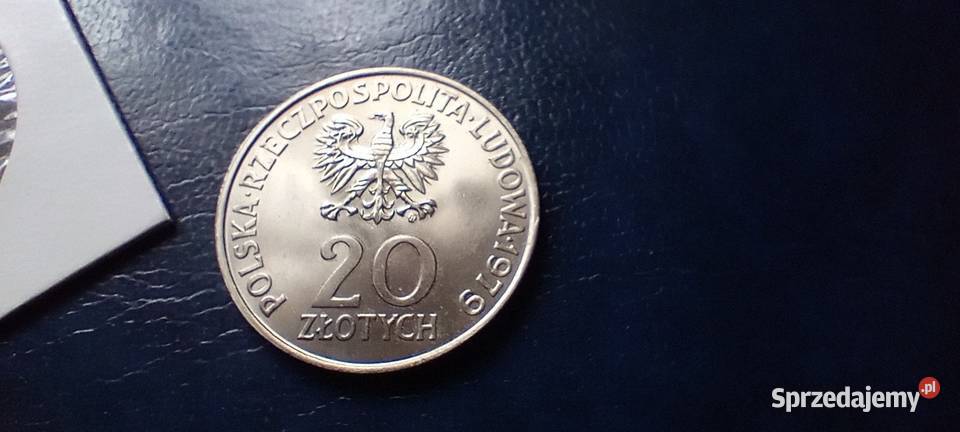 Stare monety 20 złotych 1979 Dziecka Polska Lesko sprzedam