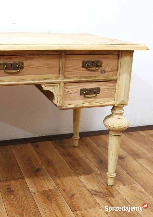 Biurko Eklektyczne Oczyszczone AntykiMarki mazowieckie Marki