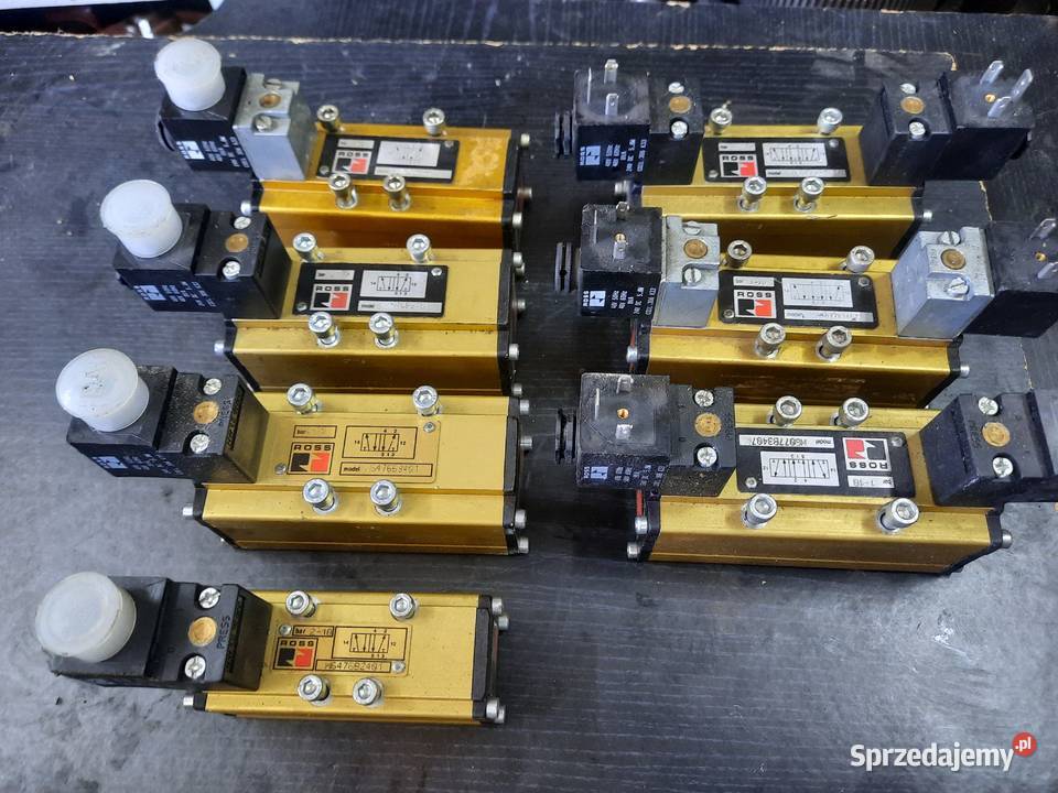 Rozdzielacz pneumatyczny Ross elektrozawór zawór