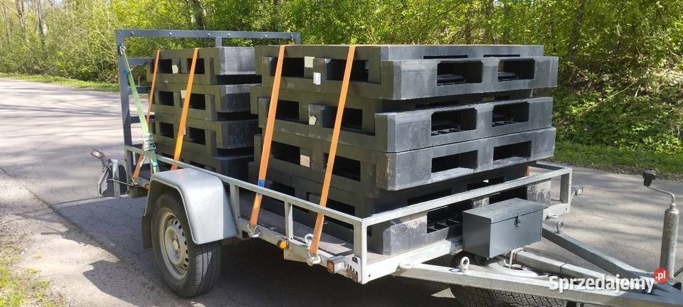 Palety plastikowe pełne 120x100 Miłki