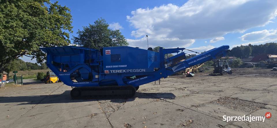 Kruszarka szczękowa Terex Pegson Metrotrak 2001 Trachy