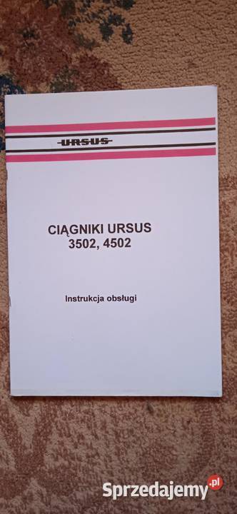 Instrukcja Ursus 35024502 nowa oryginalna 2004 Lublin sprzedam