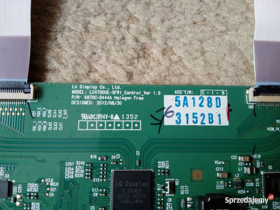 TCON logika matrycy telewizor LG 47LN5708 LED Telewizory Radomsko