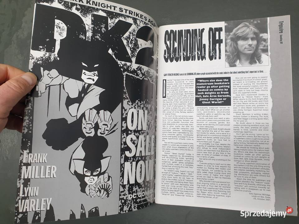 Trip Wire 2 Magazyn Komiksowy Frank Miller Rok wydania 2002 Gdynia