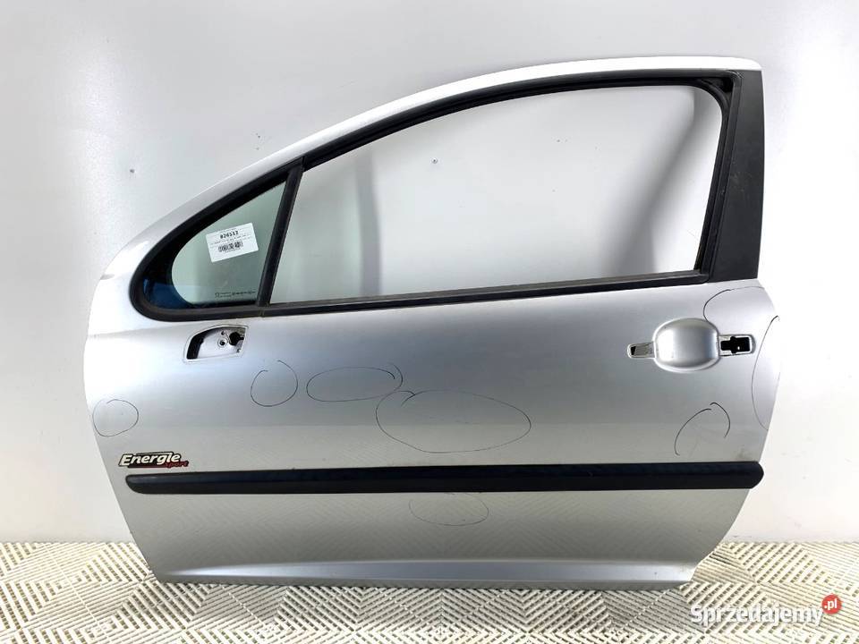 DRZWI LEWY PRZÓD PEUGEOT 207 Hatchback 0615 osobowe