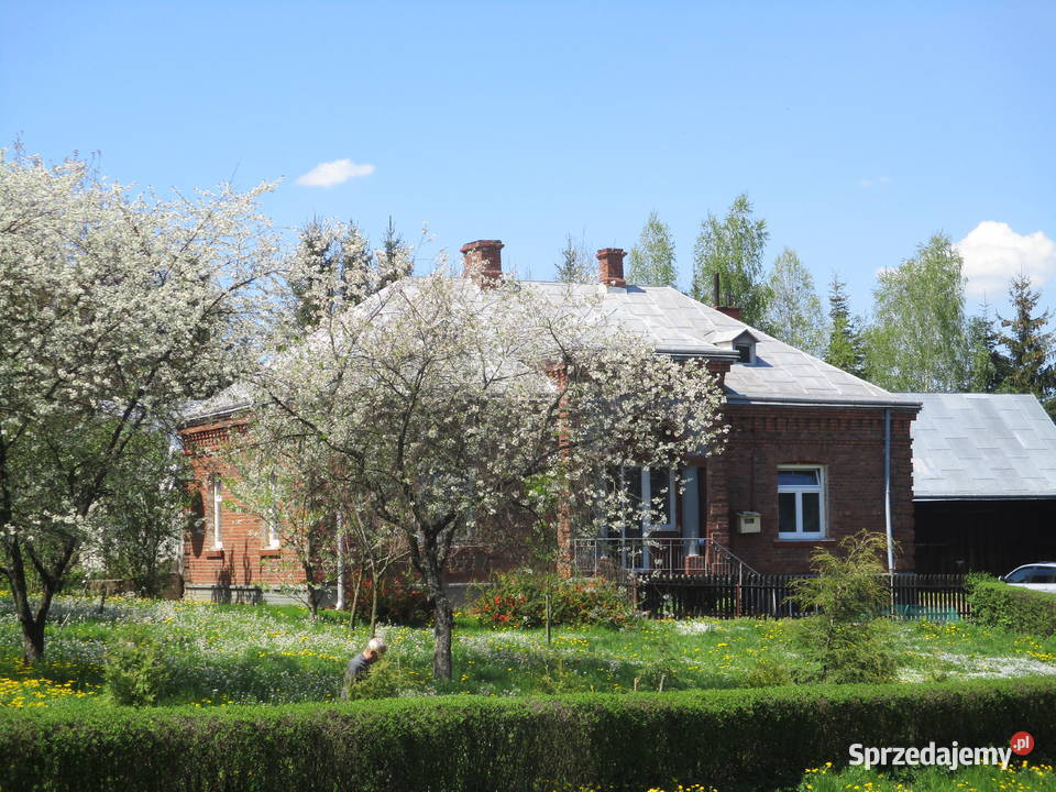 Uroczy dom z dużym ogrodem i 2 garażami Krosna Zręcin