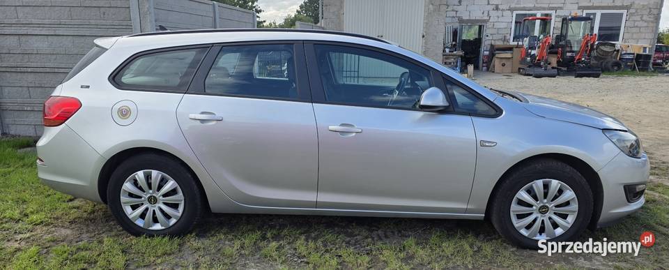 Opel Astra J 16 Cdti 2015 Klima Grzane fotele ABS Płock sprzedam