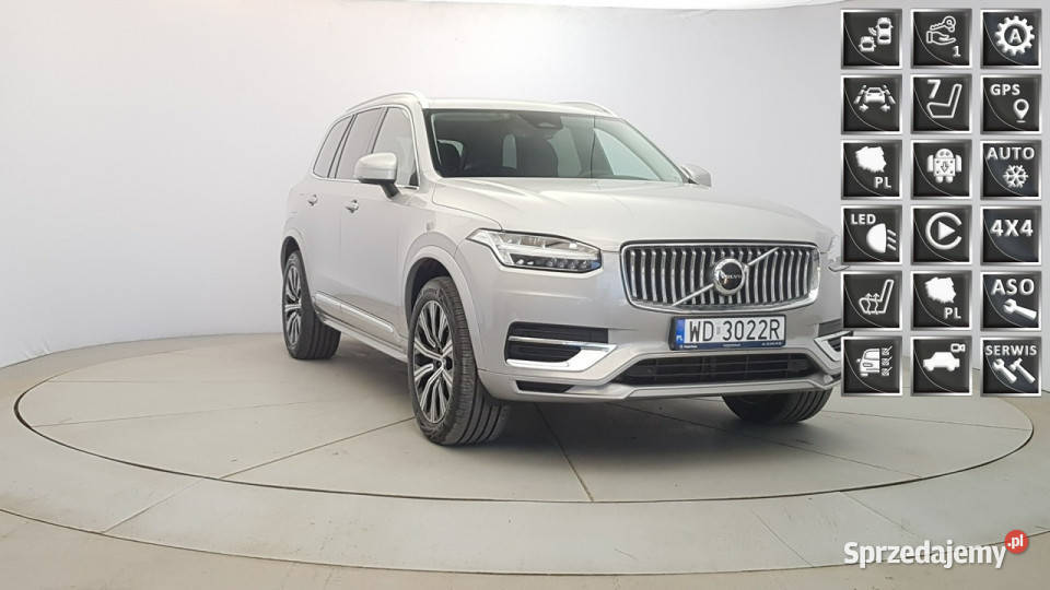 Volvo XC 90 B5 D AWD Plus Bright 7os Z Polskiego Warszawa sprzedam