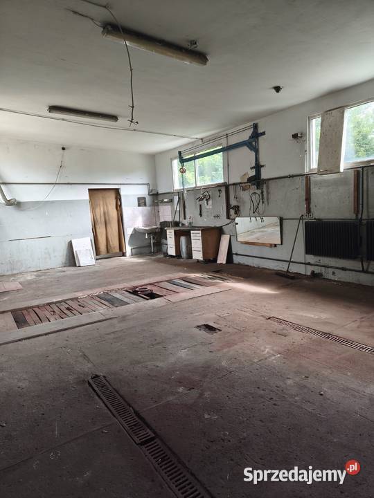 Sprzedaż budynek usługowowarsztatowy z działką Rudki