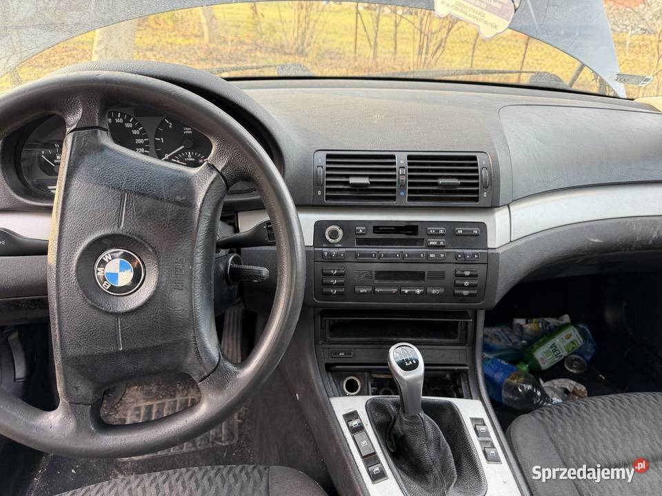 Sprzedam e46 20d całe tak stoi bądź na części Chełm