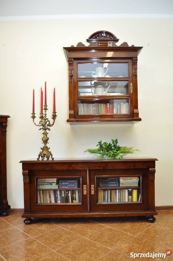 Niska szafka komoda pod TV długa 144 opolskie Nysa