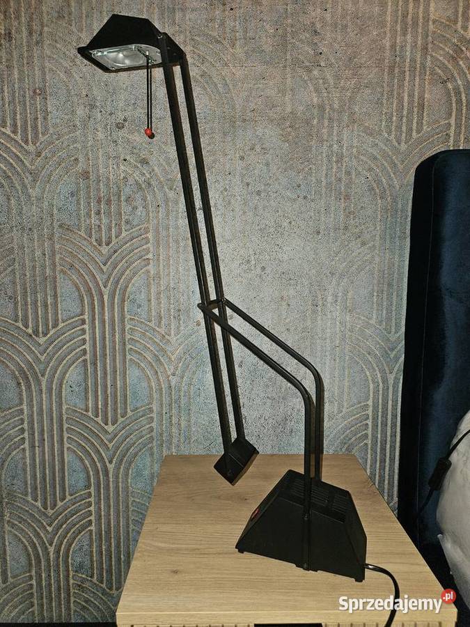 Lampa prl vintage biurkowa stołowa z przeciwagą sprzedam