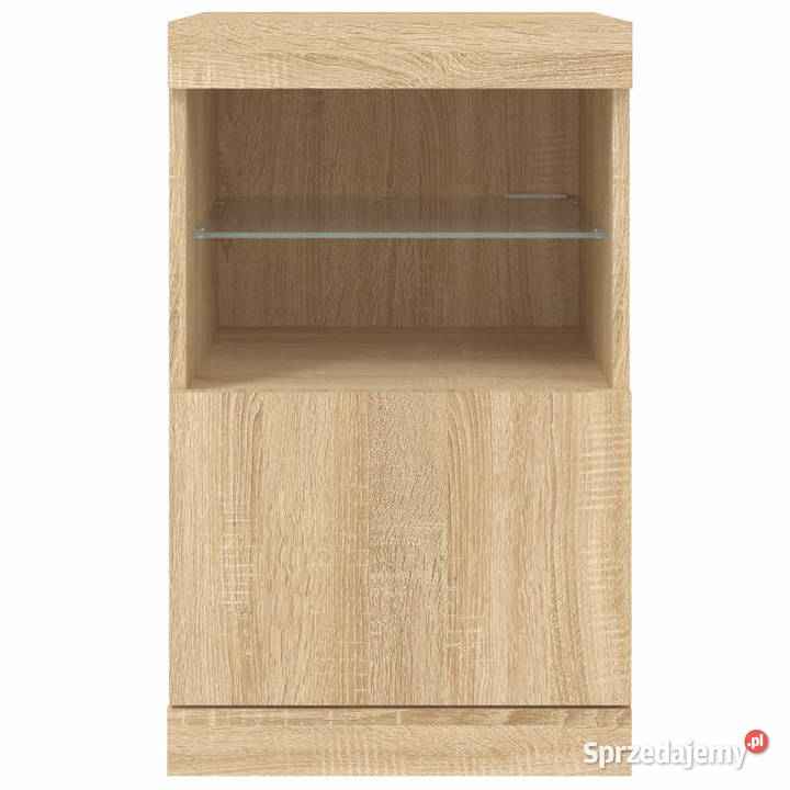 Szafka z oświetleniem LED dąb sonoma 41x37x67 Warszawa