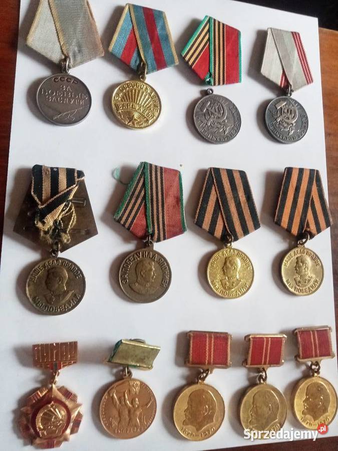 Odznaka Odznaczenie Order Medal ZSRR Gwiazda Grójec
