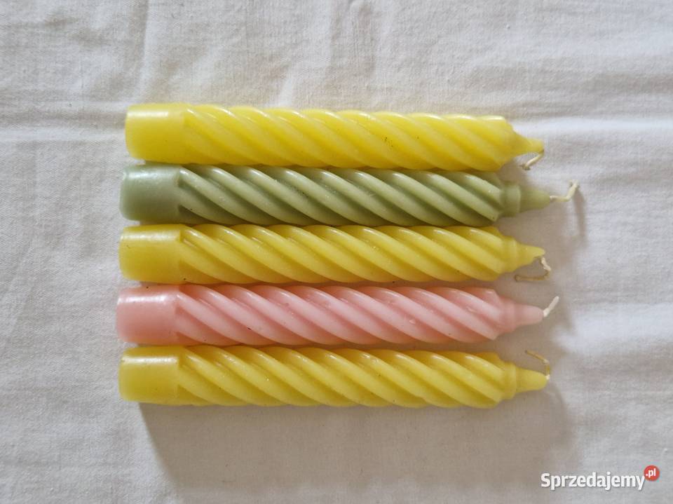 Świece dekoracyjne Exporter Coopexim Ltd vintage mazowieckie Warszawa sprzedam