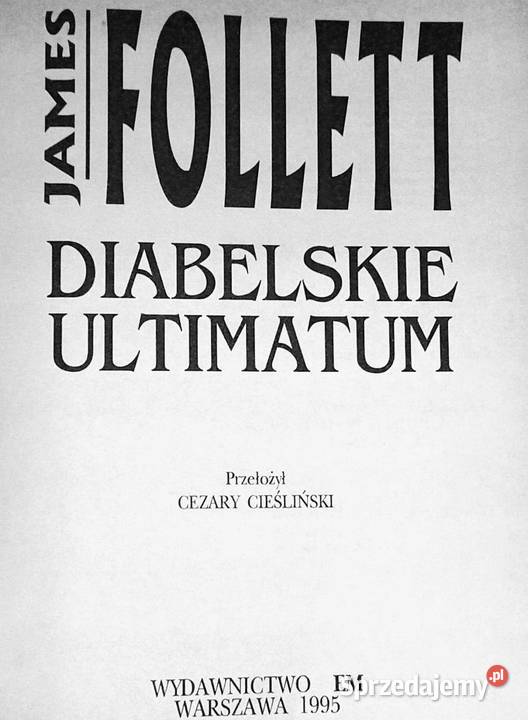 Diabelskie ultimatum James Follett Chełm