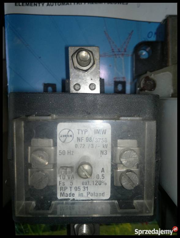 Przekładnik imw zwar Elektryka i akcesoria Dąbrowa Górnicza