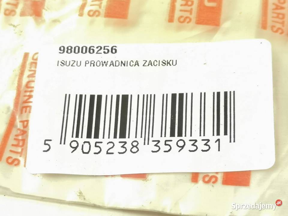 PROWADNICA ZACISKU TARCZY ISUZU D 20032006 NOWA sprzedam