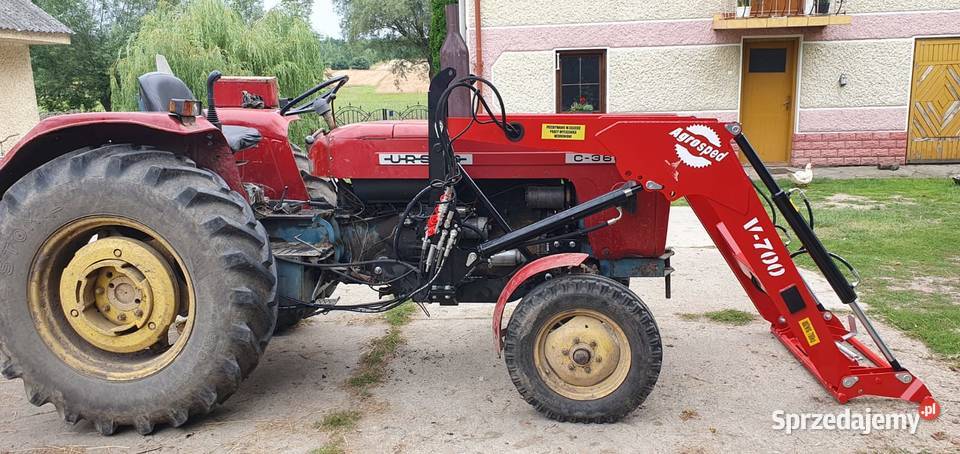 Solidny Ładowacz Tur Do Ciągnika MF c360 Zetor podkarpackie Moszczaniec