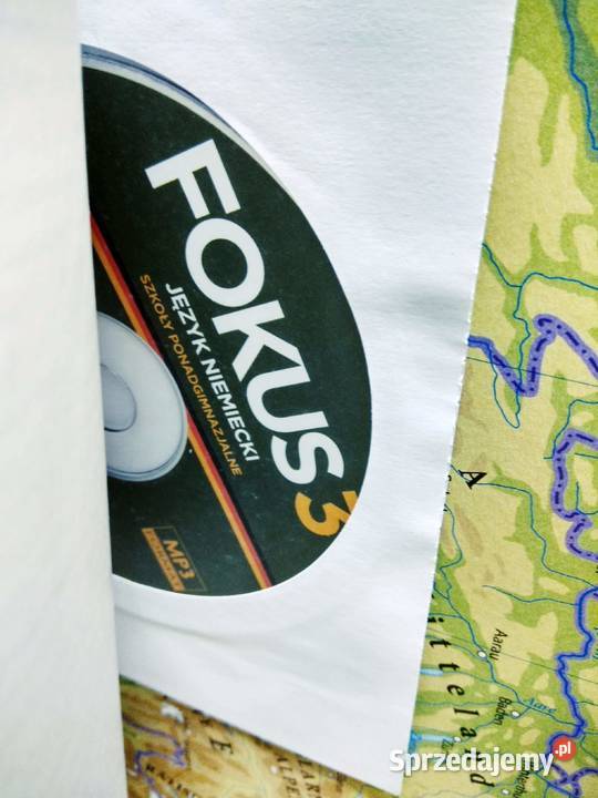 fokus 3 podręcznik niemiecki kursy językowe mazowieckie Warszawa sprzedam