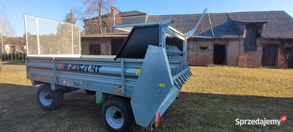 Rozrzutnik obornika CynkoMet N2351 4T lubelskie Puławy sprzedam
