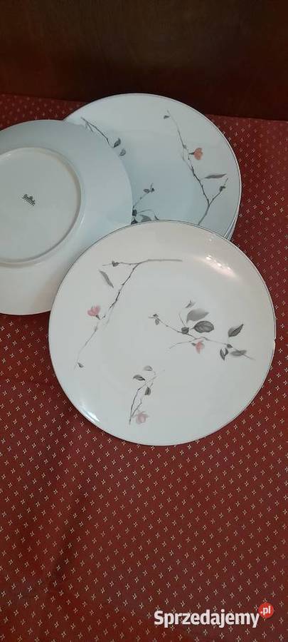 Talerze obiadowe płaskie porcelanowe Rosenthal sprzedam