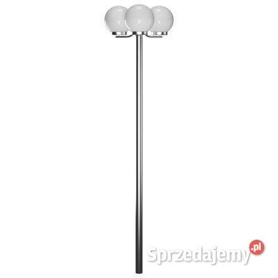 vidaXL Lampa ogrodowa na słupku 3 kule 220 mazowieckie
