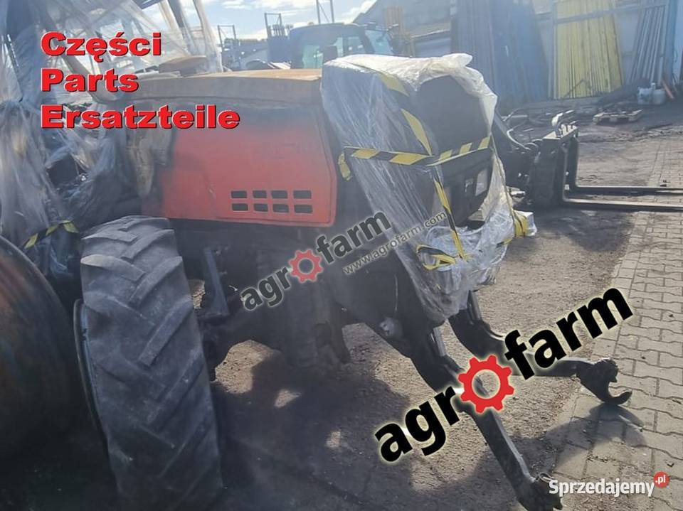 Valtra 8150 części skrzynia biegów zwolnica oś Byków