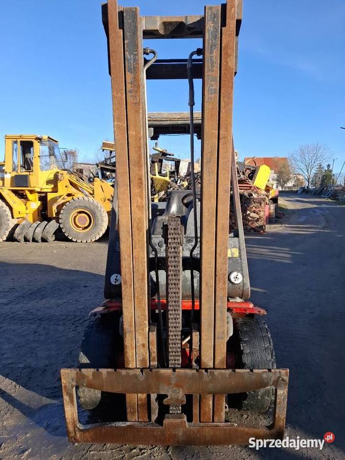 Wózek widłowy Linde H30D03 tripleks z wolnym kabina Targoszyn