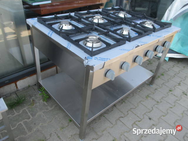 Kuchnia gazowa 6palnikowa 900 mm 365 kW Ostrów Wielkopolski