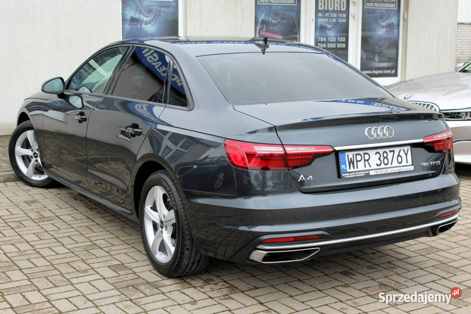 Audi A4 35TFSI 150 SalonPL Automat FV23 LED Zarejestrowany w Polsce mazowieckie Sokołów