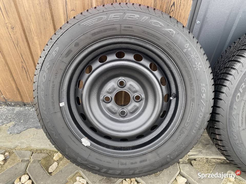Koła stalowe Wielosezon 4x100 Toyota Yaris 16570 165 Zamość