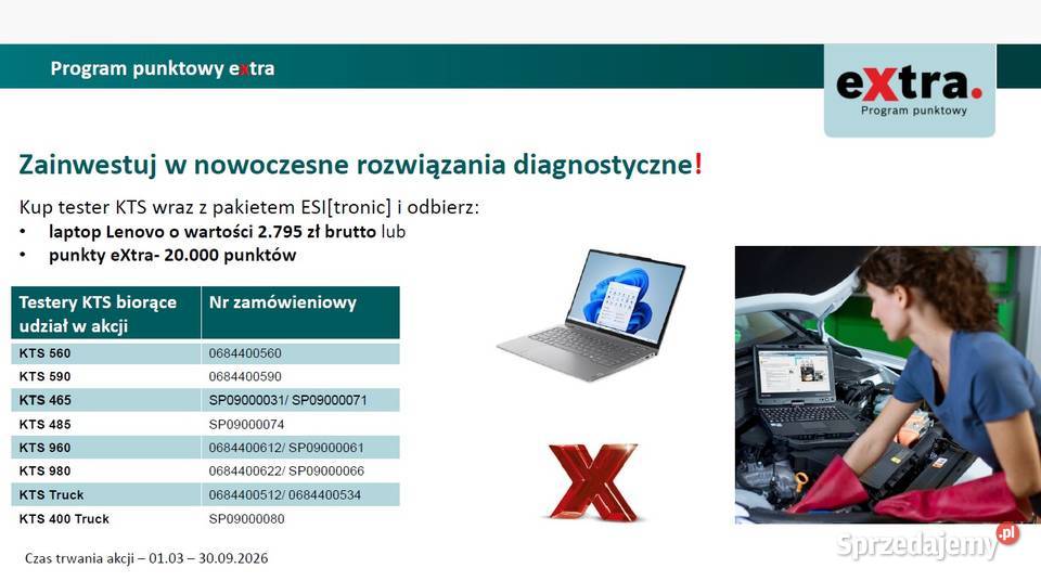 Kup Kts 560 z SGW i Esi Pakiet lenovo odbierz Bielsko-Biała