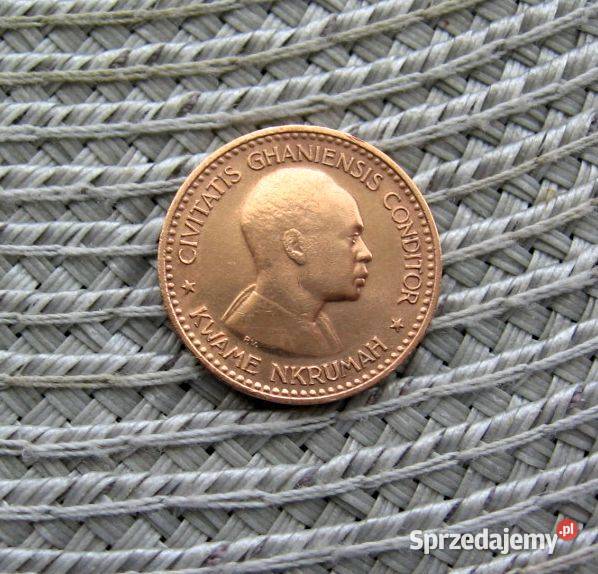 Ghana 12 Pensa 1958r Ładna wielkopolskie Kalisz
