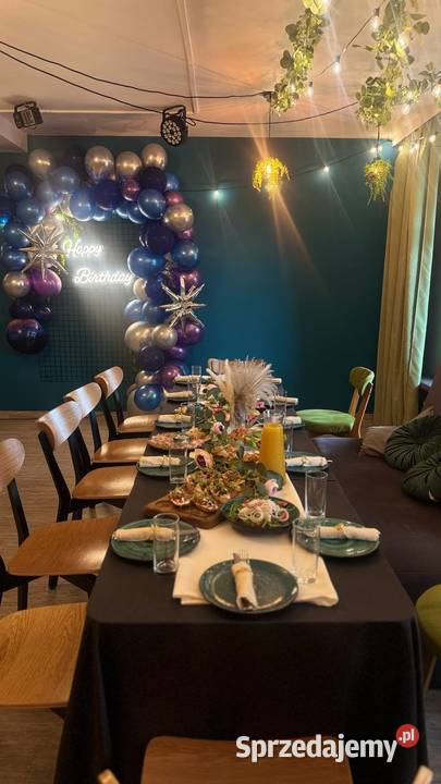 Sala do wynajęcia na urodziny Warszawa Saska sprzedam