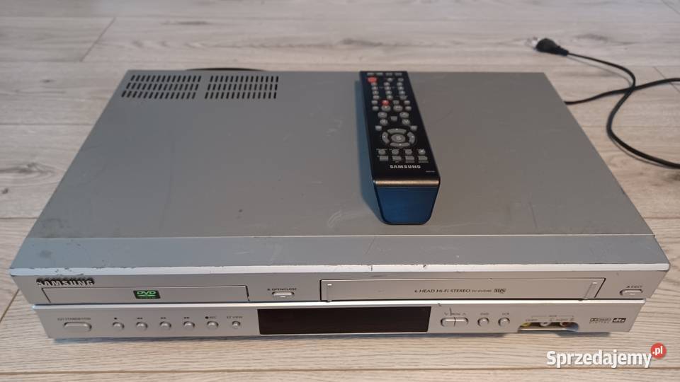 Samsung SVDVD40 XEG dual deck SVHSDVD Magnetowidy sprzedam