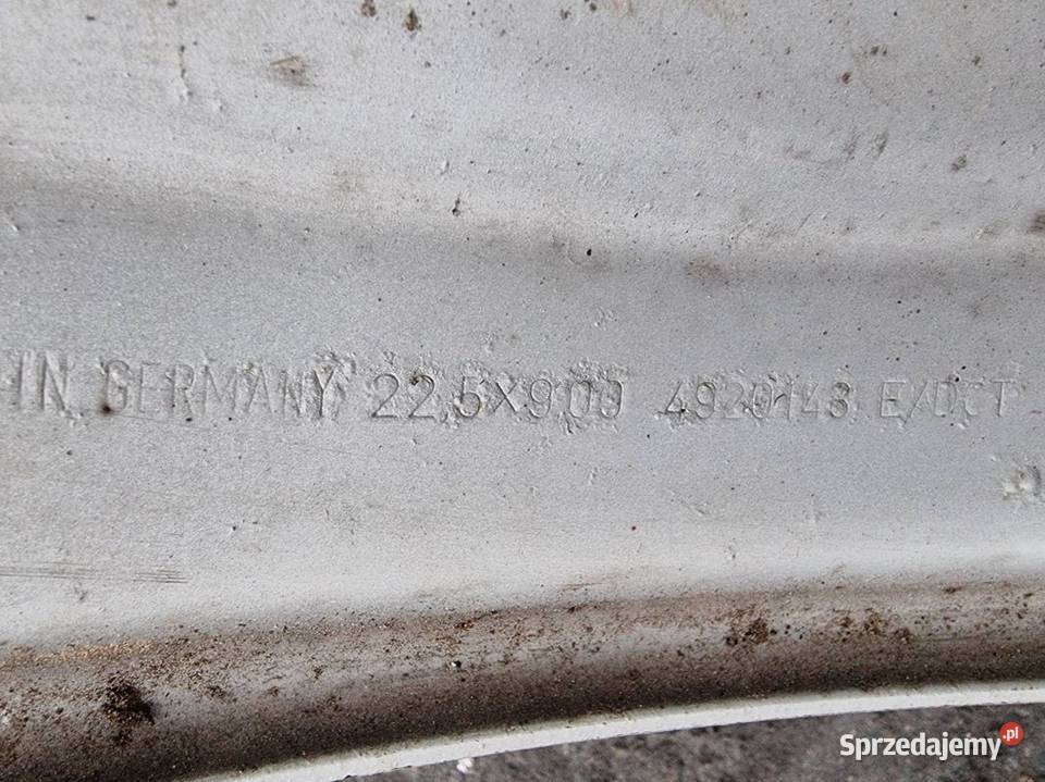 OPONA 225 NAPĘDOWA MAN TGX 18440 DUNLOP SP446 Pozostałe Lipno