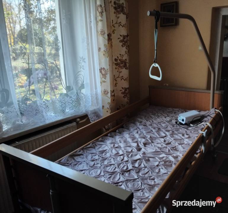 Łóżko rehabilitacyjne Vermeiren z materacem Sprzęt rehabilitacyjny i ortopedyczny dolnośląskie Oleśnica