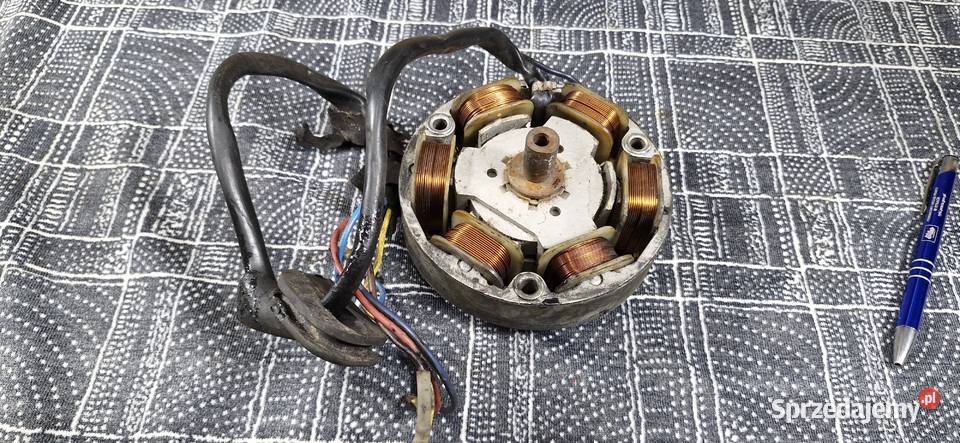 Zapłon koło magnesowe magneto WSk 4 175 cewka Dęblin