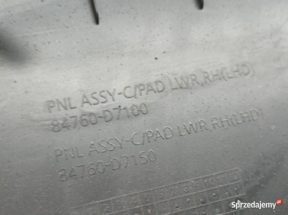 OBUDOWA KIEROWNICY LICZNIKA DESKI KPL Hyundai sprzedam