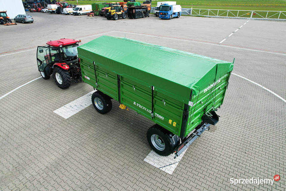 Przyczepa PRONAR T680 tzw 14 burty 800800 NOWA łódzkie Rząśno