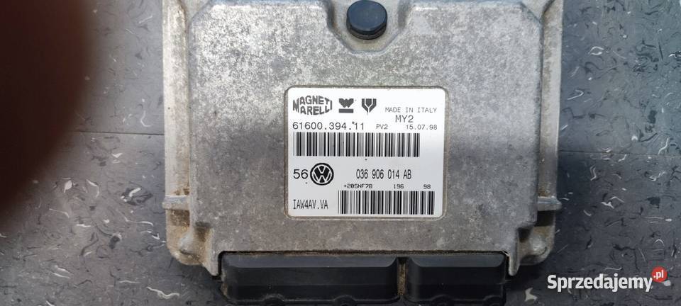 Sterownik silnika VW Golf 4 14 PB IMMO OFF Włocławek