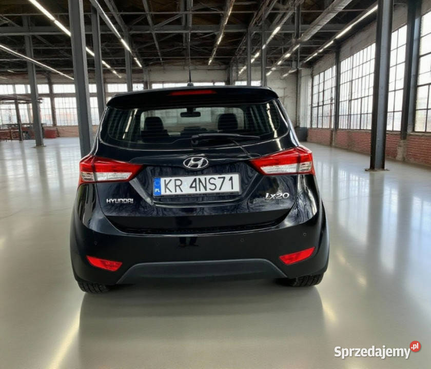 Hyundai ix20 Bezwypadkowy serwis Gwarancji euro6 tempomat Hyundai małopolskie Kraków