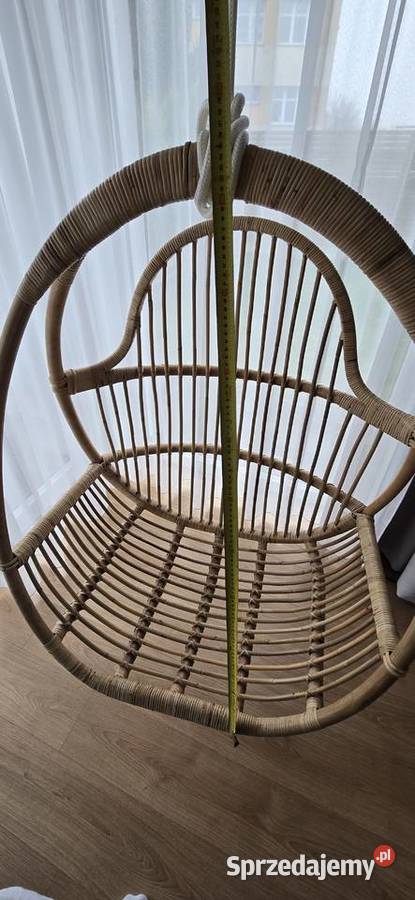 Ratanowy fotel wiszący Lębork