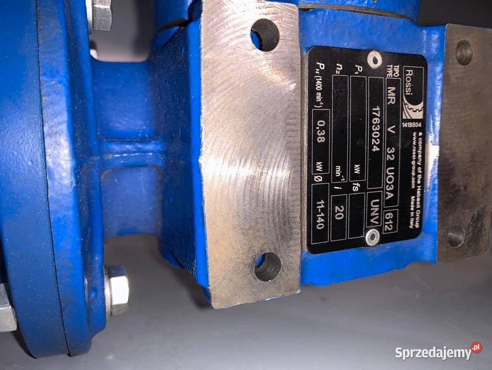 Rossi Electric Motor WGear Reducer HB 63B 4 B5 Warszawa