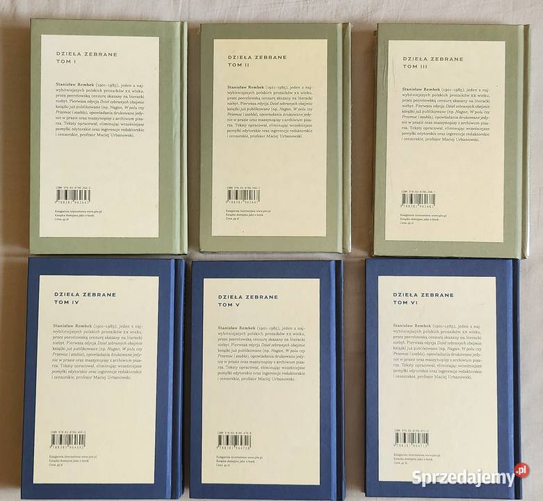 Stanisław Rembek komplet 6 tomów Warszawa